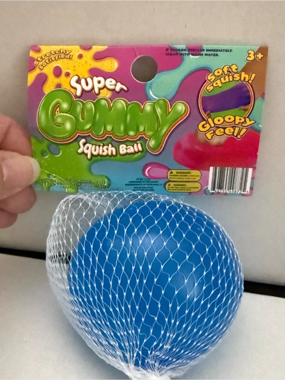Squish Ball - Blue Sensory Toy
